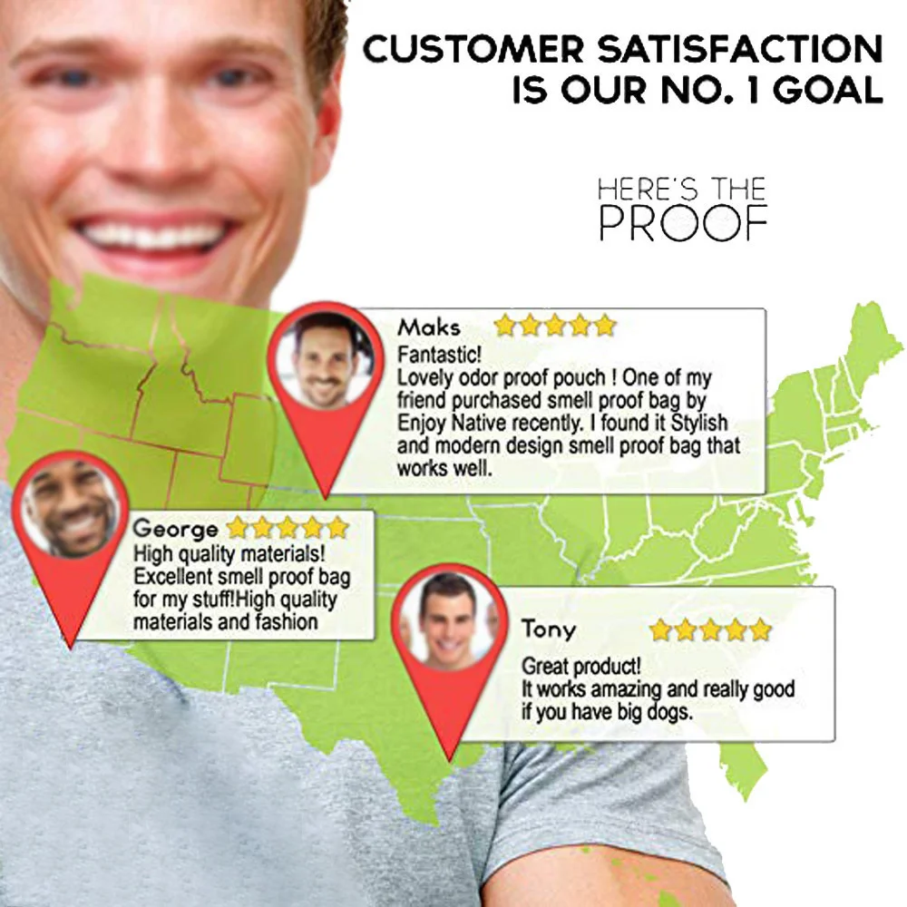 Сумка из полиэстера с защитой от запаха для пищевых продуктов 18x15 5 см