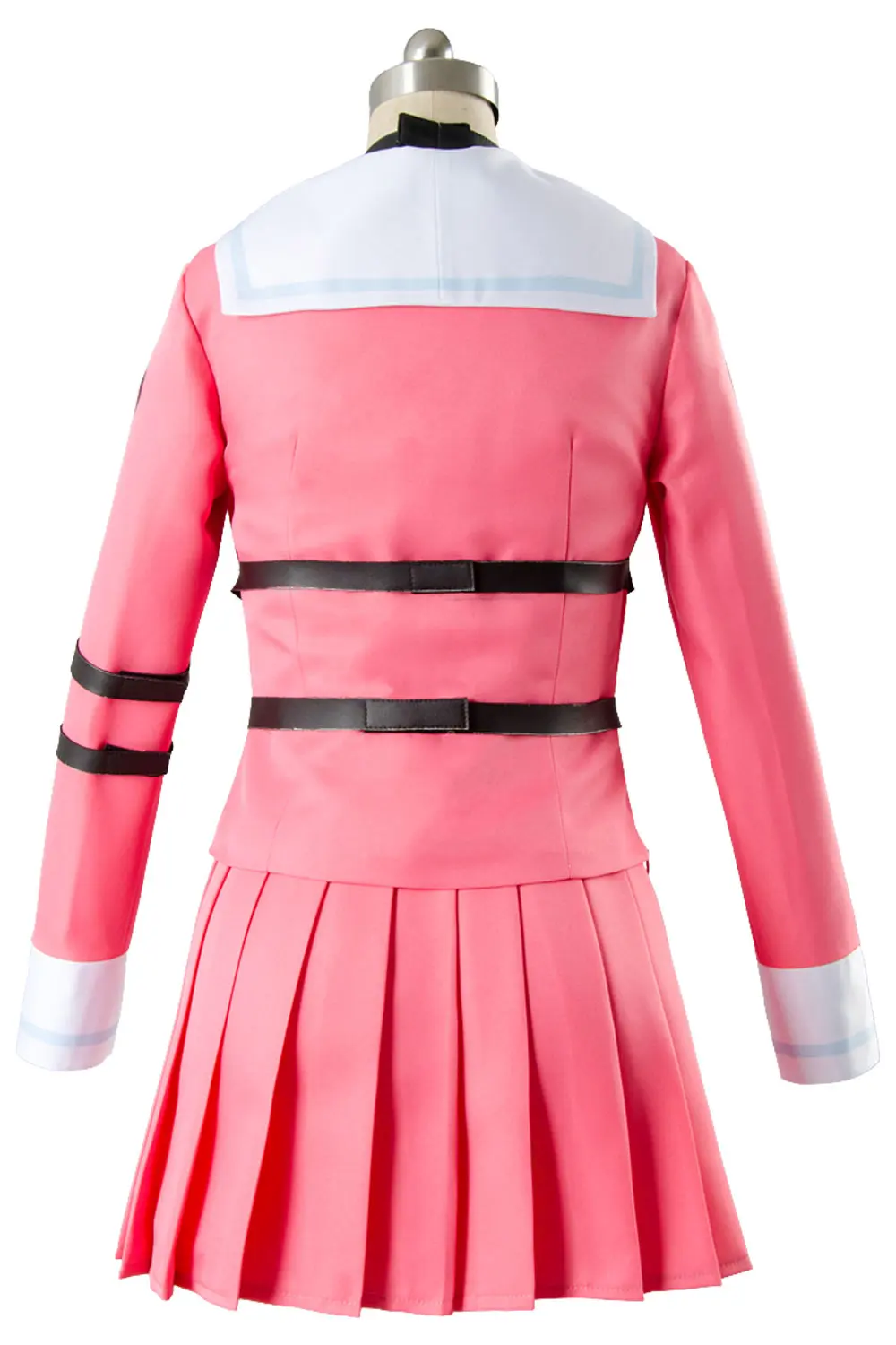 Аниме Danganronpa V3 костюм Miu ирума Косплэй свободная футболка розового цвета с