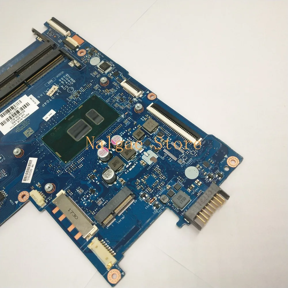 Oh my gad, купите его hp 15-AY 15-AC 250 G5 BDL50 LA-D704P материнская плата для ноутбука процессор I5 6200U DDR4 ТЕСТ ОК