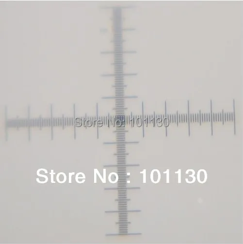 0 01 мм Кросс сценический микрометр микроскопа калибровочный слайд с четырьмя