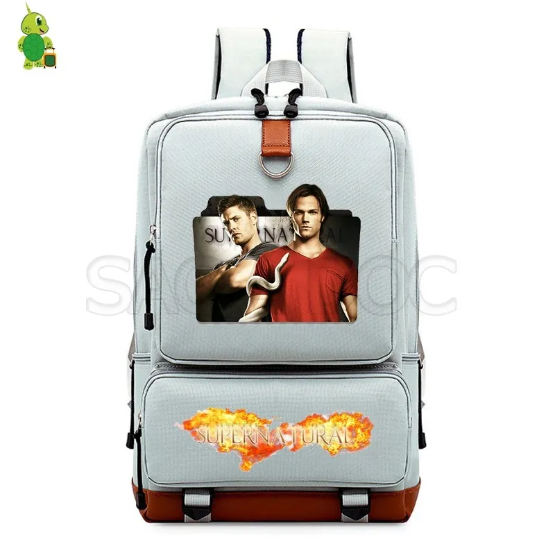 26 Mochila рюкзак Supernatural для женщин и мужчин рюкзак USB зарядка Рюкзак многофункциональные школьные сумки для подростков дорожная сумка - Цвет: 26