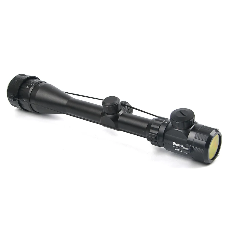 4-16X40 AOEG Riflescope охотничий подсвечиваемый зеленый и красный точечный прицел Crosshair прицел для страйкбола пневматические пистолеты Caza