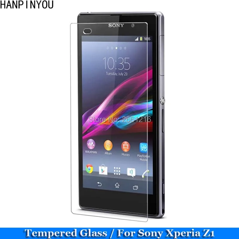 Для Sony Z1 закаленное стекло 9H 2.5D Премиум Защитная пленка для экрана Xperia L39H C6902 C6903
