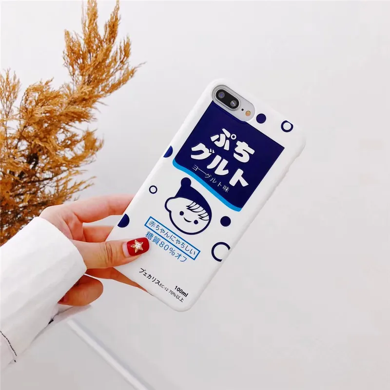 Силиконовый чехол для iPhone X 6 7 8 6s plus XR XS MAX 11 Pro Kawaii молочный TPU телефона s |