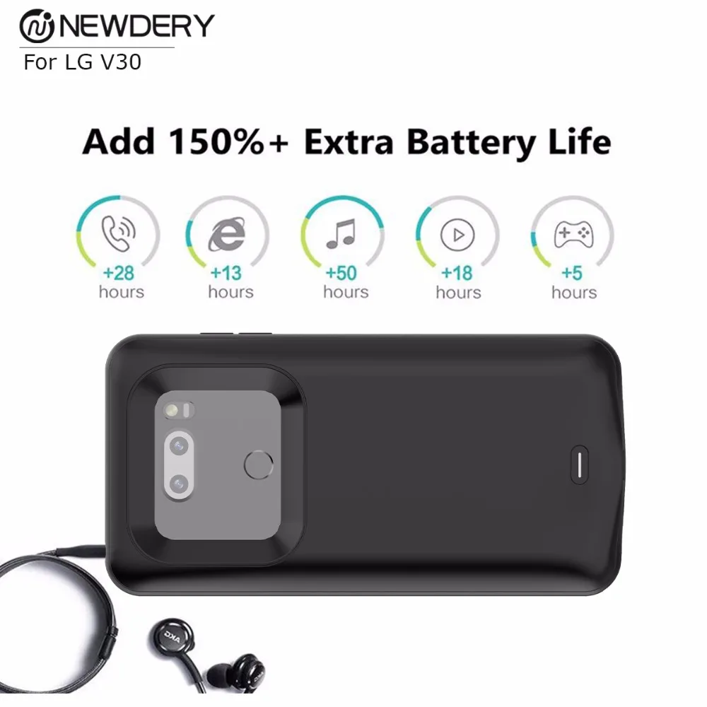 Новое поступление, портативный внешний аккумулятор, чехол для LG V30, тонкий чехол для сотового телефона, аккумулятор, 4200 мА/ч, Внешний чехол, зарядное устройство для LG V30+ plus