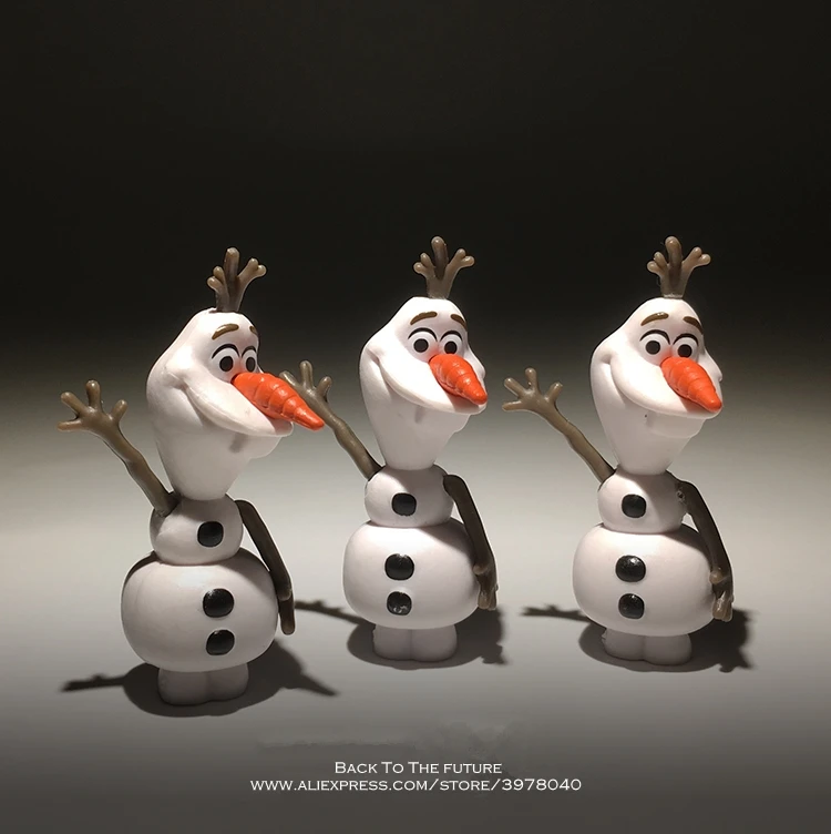 Экшн-фигурка Disney Frozen снеговик Олаф мини-фигурка осанки аниме декоративная