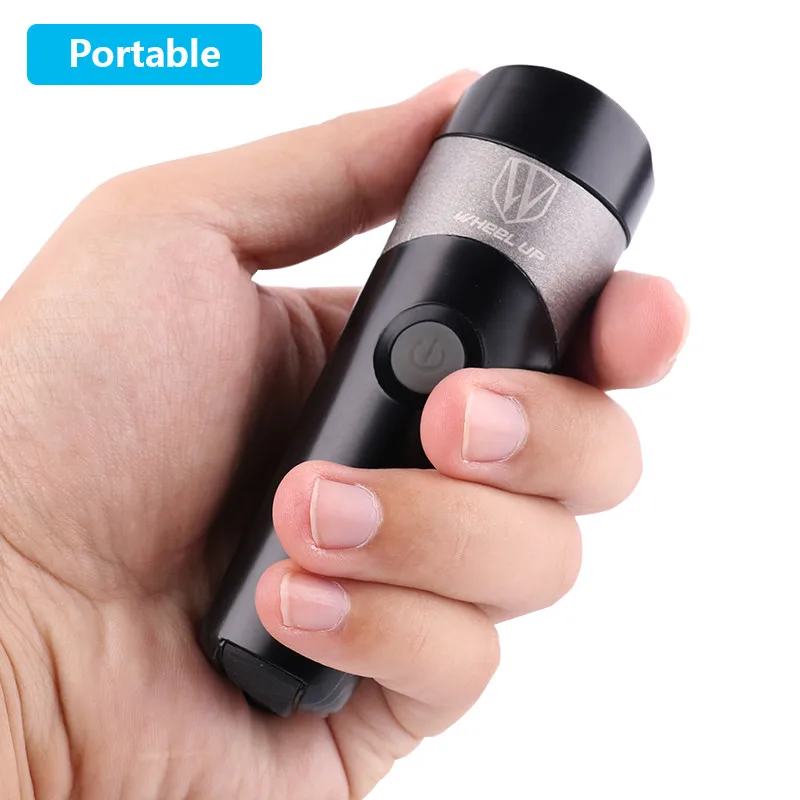 Хит продаж супер яркий USB Перезаряжаемый велосипедный фонарь передний руль 5