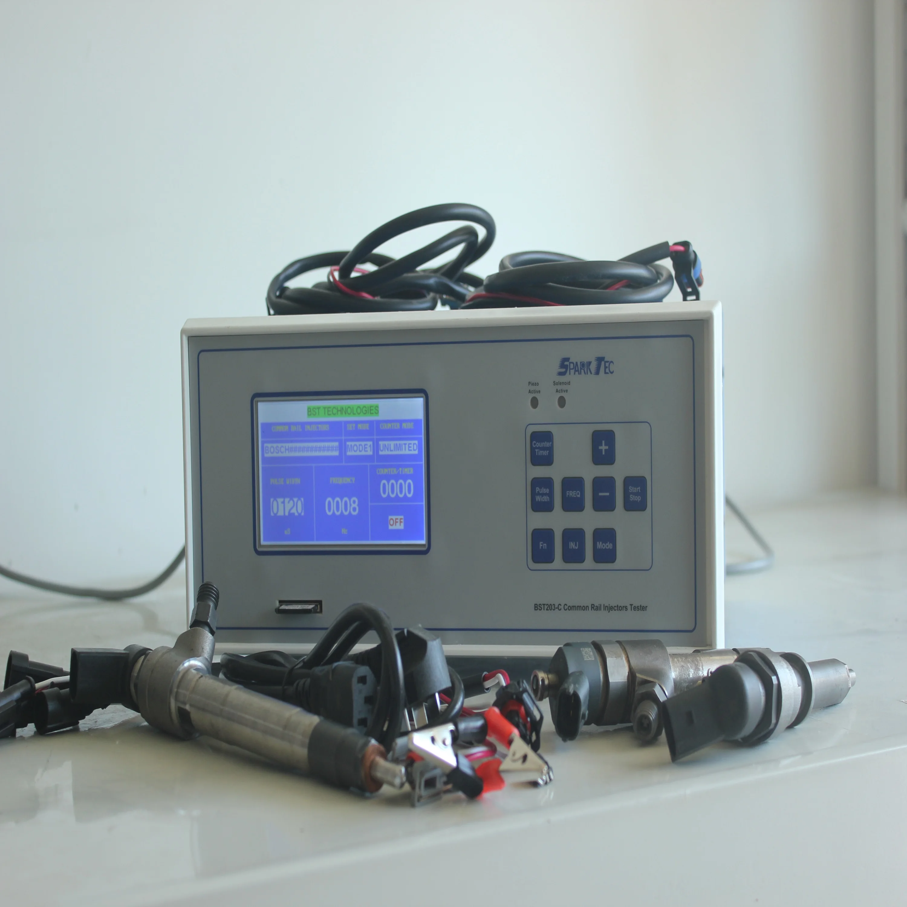 BST203-C 60 Гц Частотный пьезоэлектрический и электромагнитный инжектор с общей топливной магистралью для bosch/delphi/denso/siemens/continental