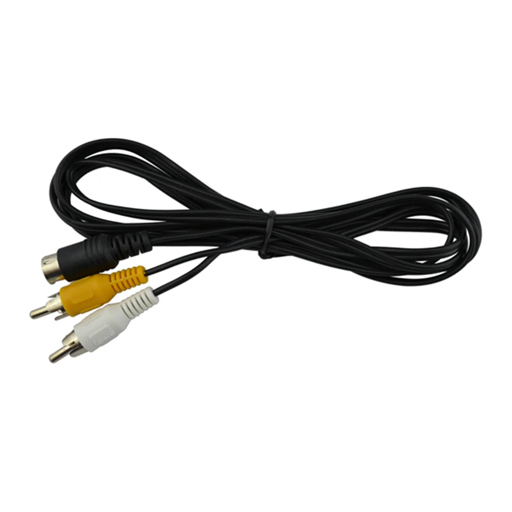 3Pin для sega Genesis 2 Аудио Видео AV кабель шнур RCA кабель для Mega Drive MD 2