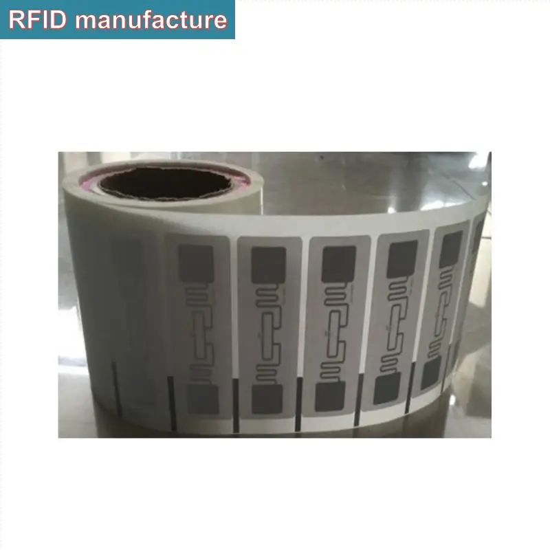 UHF epc gen2 Метка rfid этикетка влажная инкрустация самоклеющаяся наклейка с чипом Monza