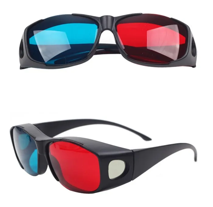 3D солнцезащитные очки для женщин и мужчин ТВ фильм очки Oculos De Sol Gafas De Sol красный с синим lunette de soleil D8