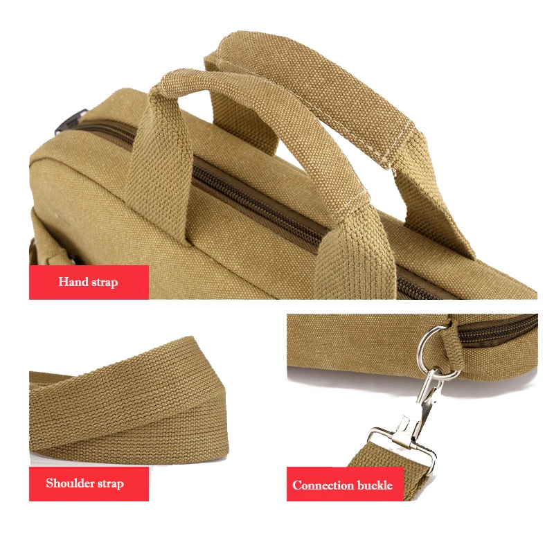 Повседневное Для мужчин Сумки Мода Холст Плечи Портативный Crossbody сумка для