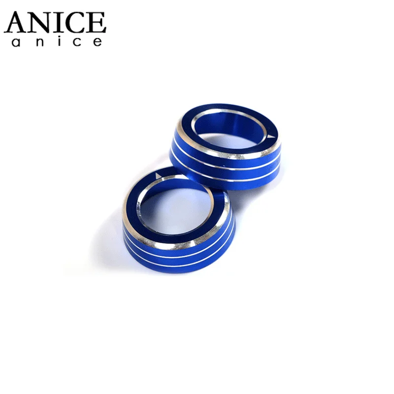 2 шт. Сплав Кондиционер управление переключатель Крышка отделка Подходит для Honda