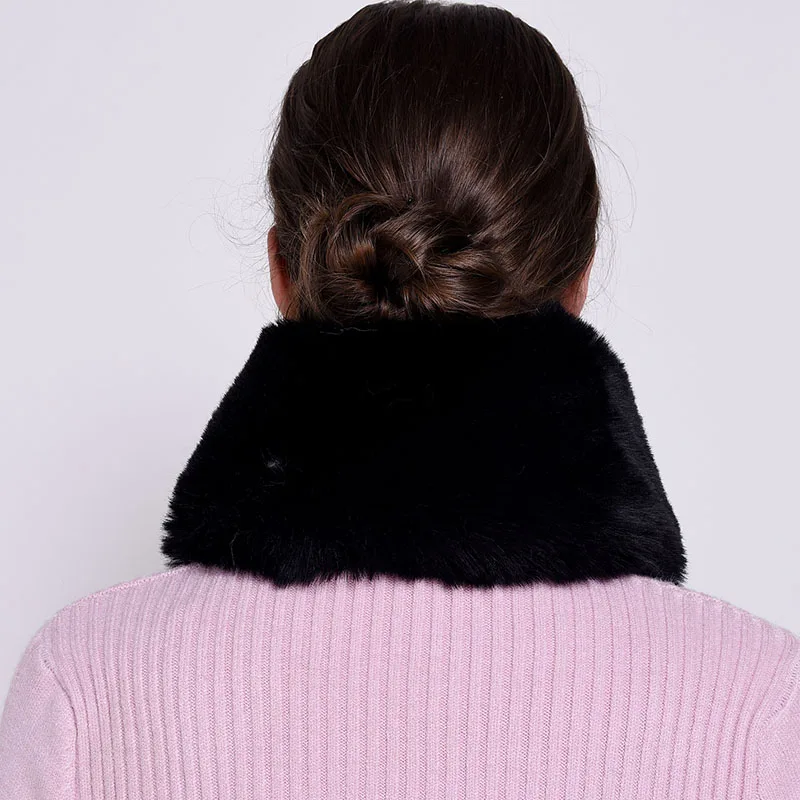 Шарф HSPL Женский из искусственного лисьего меха зимний 2017 | Аксессуары для одежды