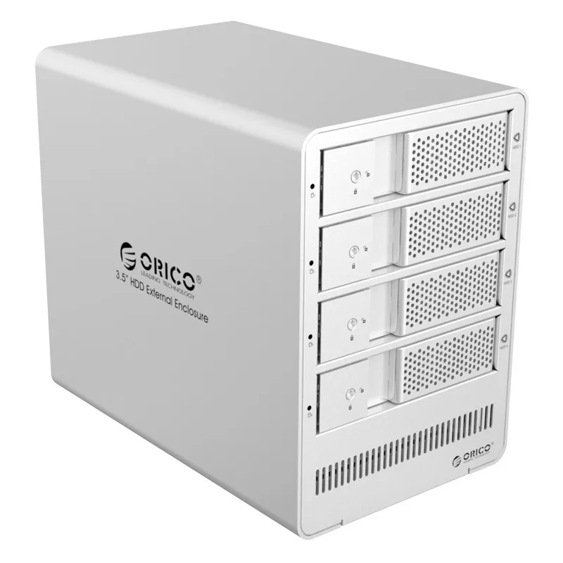 ORICO Tool free 4-bay Super speed 3,5 дюйма HDD док-станция USB3.0 для SATA HDD корпус 4bay чехол для ноутбука PC-(9548U3