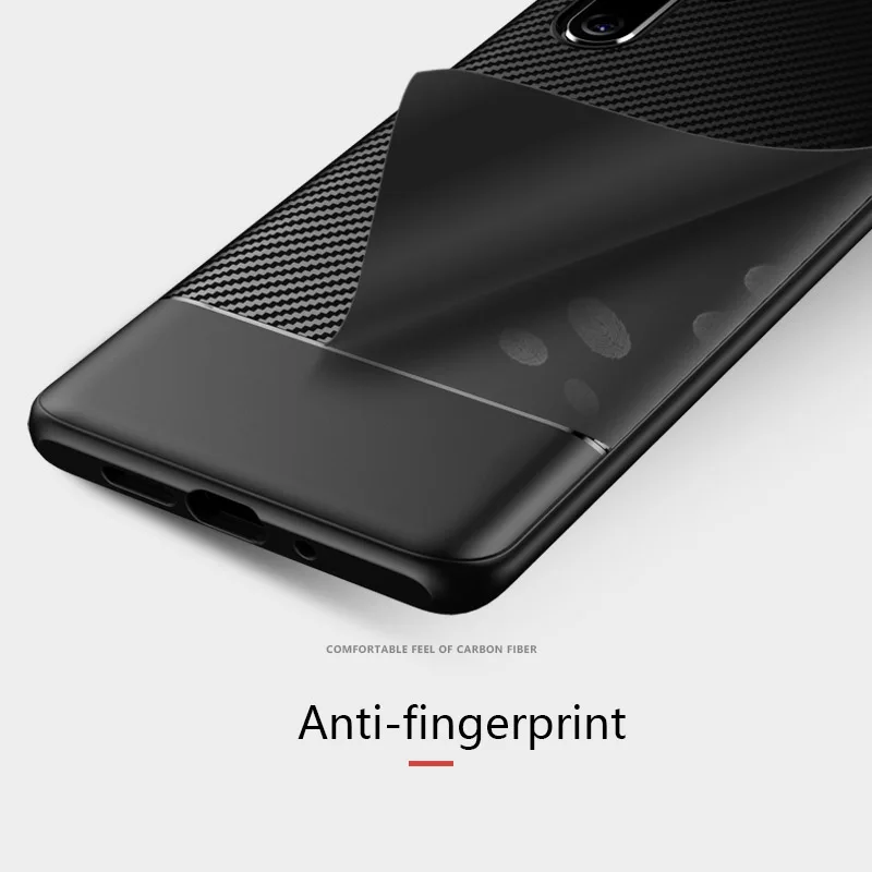 Мягкий ТПУ чехол Toraise для Huawei P30 Pro Роскошный из углеродного волокна ультра тонкий