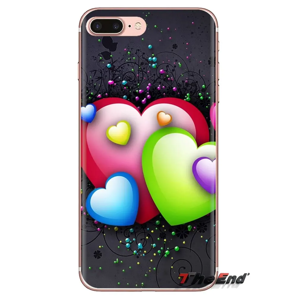TPU Transparent Cover Bag Abstract Love Wallpapers For LG Spirit Motorola Moto X4 E4 E5 G5 G5S G6 Z Z2 Z3 G2 G3 C Play Plus Mini |