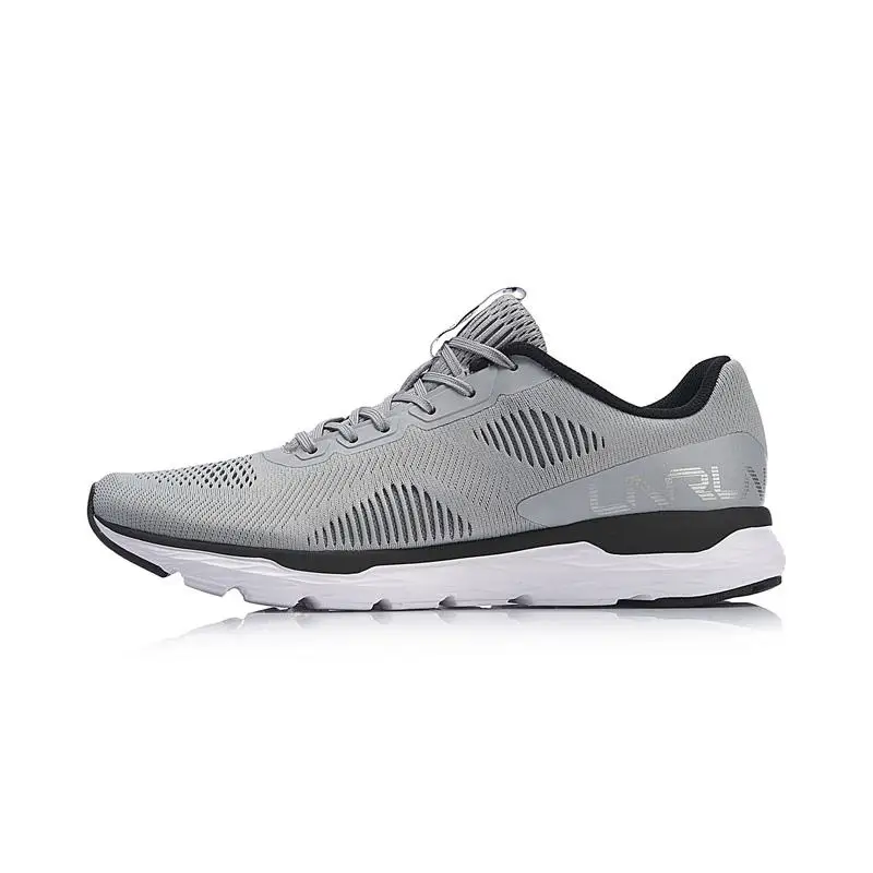 Li-Ning/мужские кроссовки для бега ACE; светильник; дышащая подкладка; спортивная обувь для фитнеса; кроссовки; ARBN023 SJAS18 - Цвет: Серый