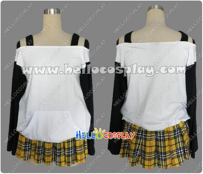 

Rosario + Vampire Cosplay Mizore Shirayuki Costume H008