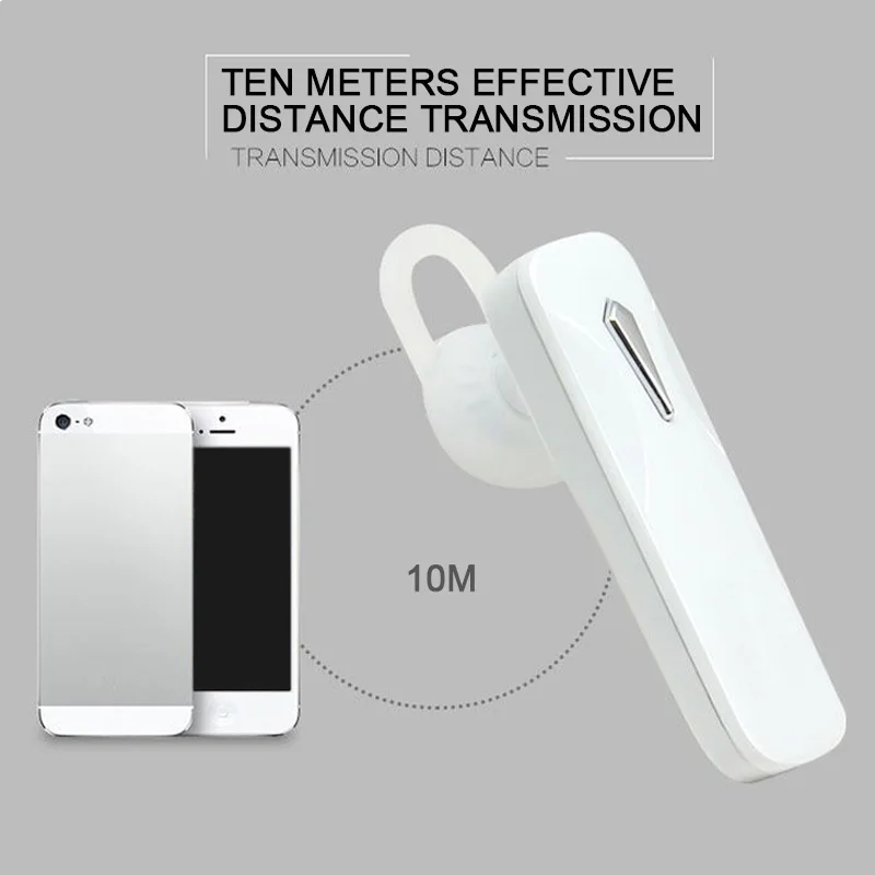 M163 Bluetooth Earphone Ear Hook Wireless Headphones Mini Ear buds Handsfree For Xiaomi Bluetooth Headset With Mic For Phone