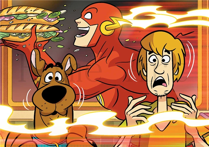 Scooby doo плакат ясное изображение наклейки на стену украшение дома высокое качество печать белая бумага с покрытием домашний арт бренд