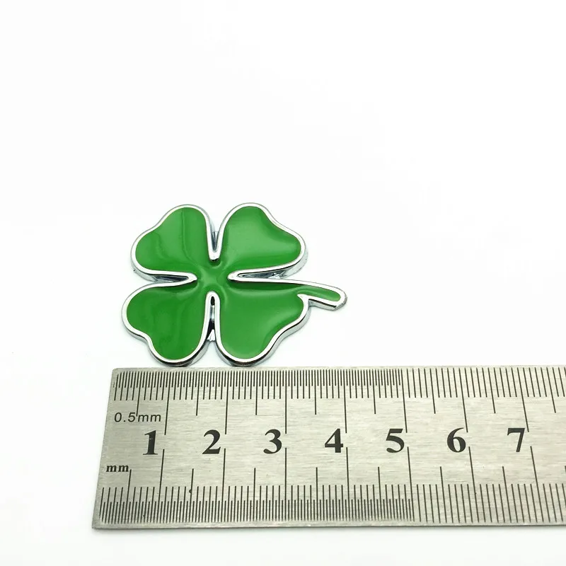 3D Four Leaf Clover Metal Badge Emblem Sticker Motorcycle Car Stickers DIY Decoration for Alfa Romeo Giulia Stelvio | Автомобили и