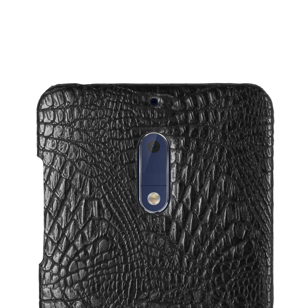 Чехол для Nokia 5 чехол TA-1008 TA-1030 телефона роскошный защитный из крокодиловой кожи |