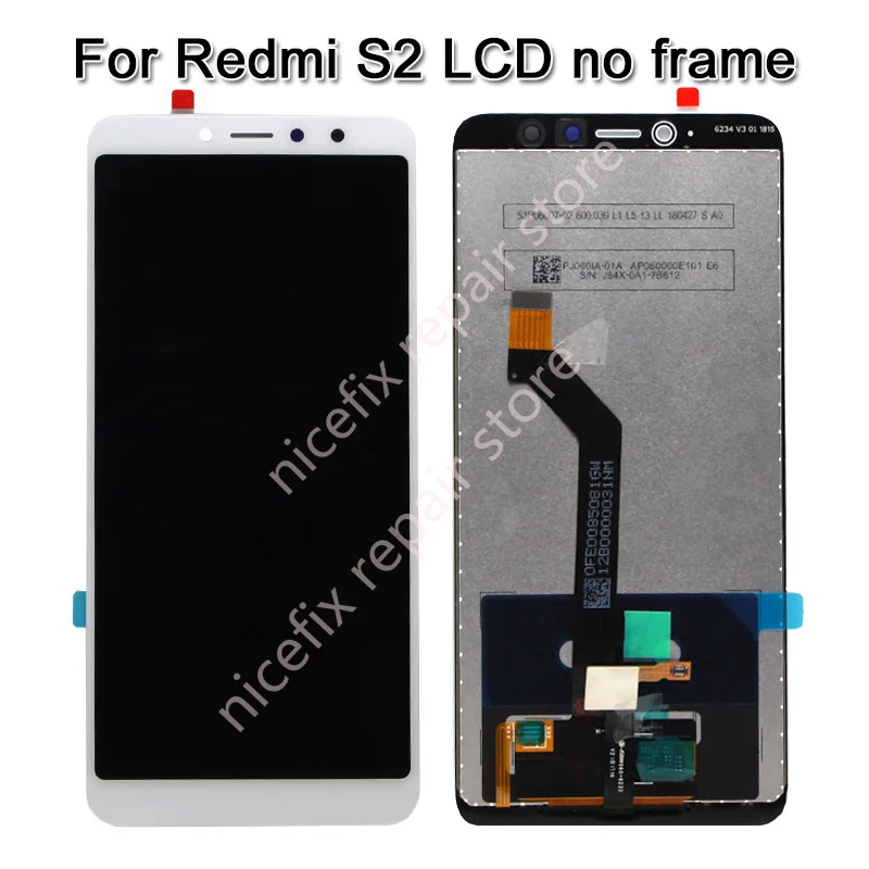 ЖК-дисплей с сенсорным экраном и дигитайзером в сборе рамкой для Xiaomi Redmi S2 LCD |