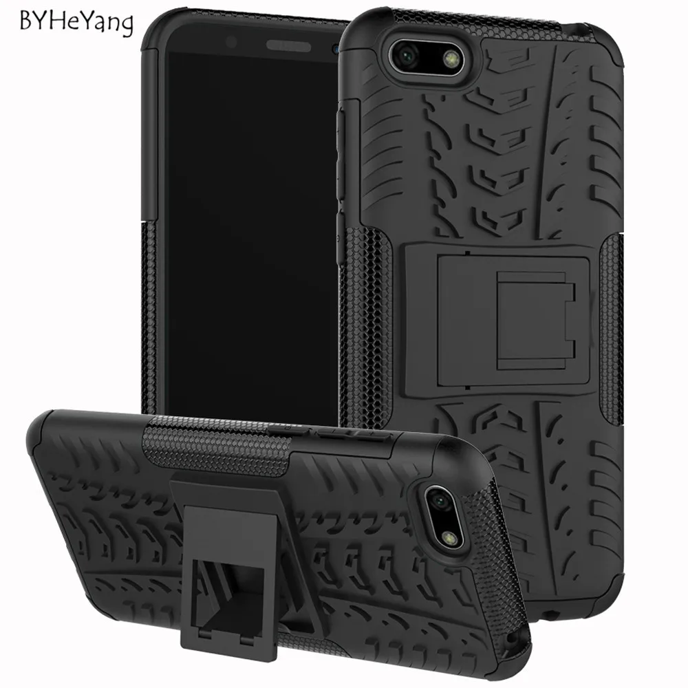 For Huawei Honor 7A 5.45" Russia Version Case Hybrid TPU Armor Silicone Rubber Hard for Y5 2018 Cover Prime | Мобильные телефоны