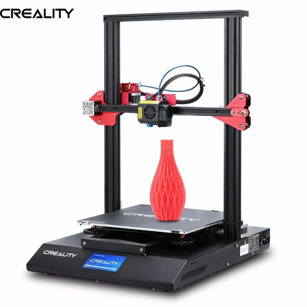 CREALITY CR 10S Pro 3d принтер 4 3 дюймов сенсорный экран двойной экструзионный комплект