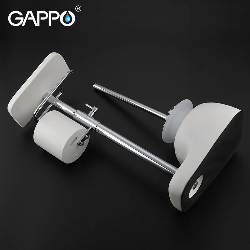 Щетка для унитаза GAPPO отдельные аксессуары белые держатели ванной комнаты