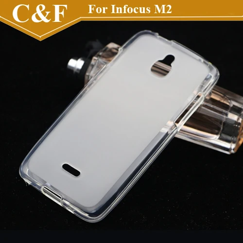 New High Quality Crystal Clear TPU Case For Infocus M2 Soft Back Cover Free shipping