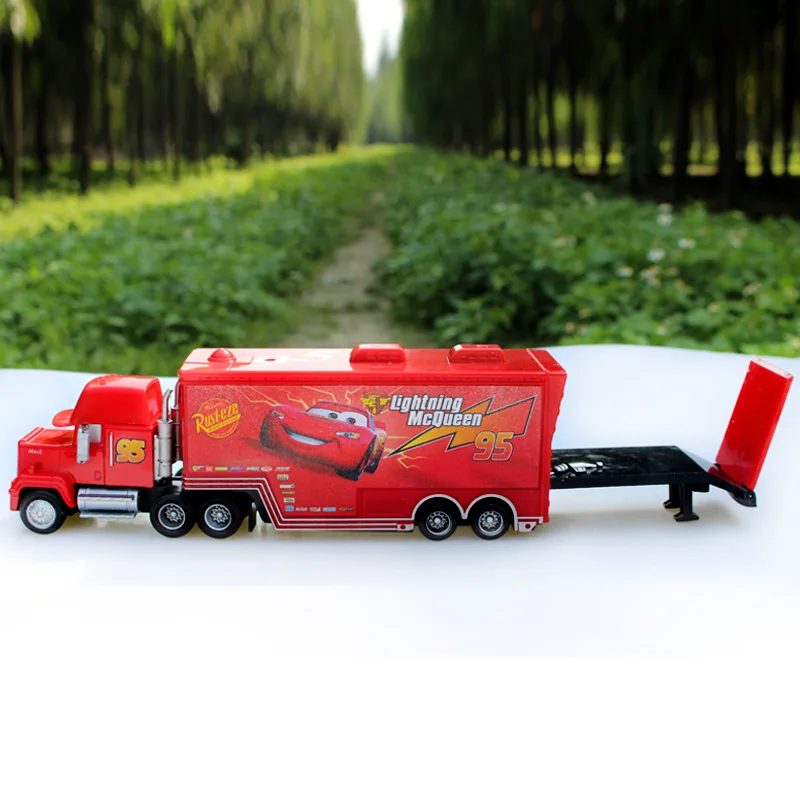 2 шт. Disney машинок пиксара и с рисунками из мультфильма Тачки игрушки Lightning McQueen