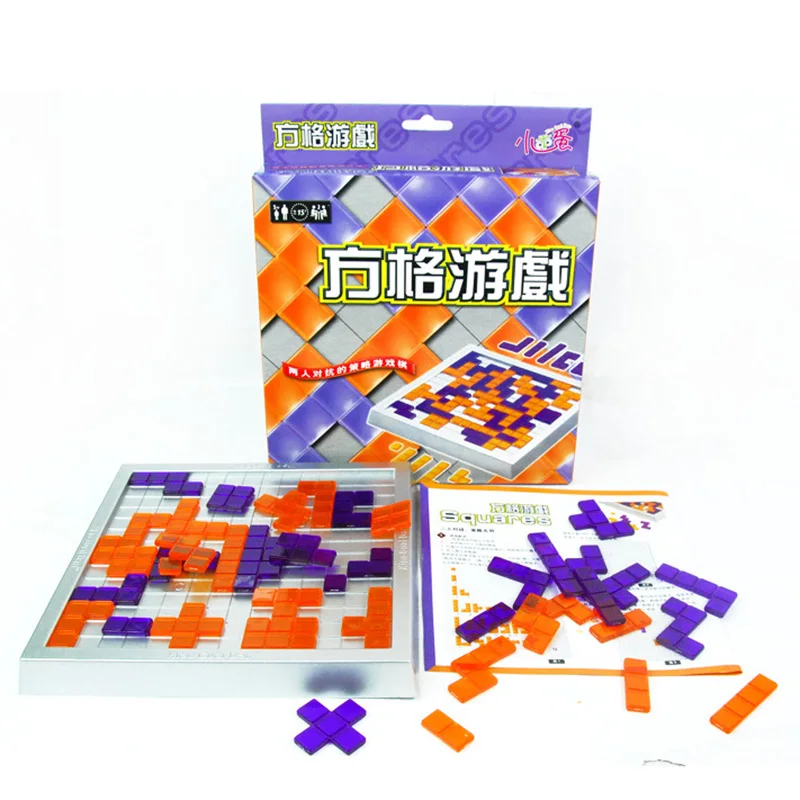 Настольная игра Blokus для обучения 2 игрока семейные/вечерние лучший подарок детей