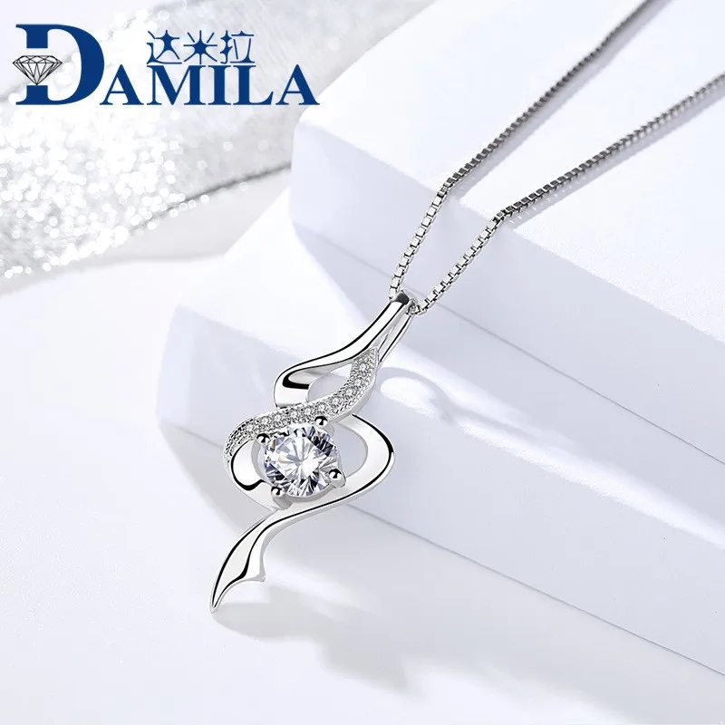 Сертификат чистого серебра кулон оптовая продажа Завод Источник 925 серебро