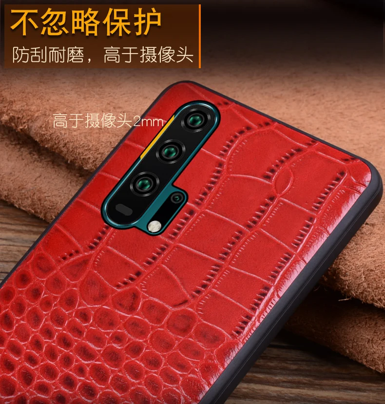 Чехол для Honor 20, новинка, аксессуары для телефона, натуральная коровья кожа, чехол для huawei Honor 20/20 Pro, Защитная, защита экрана