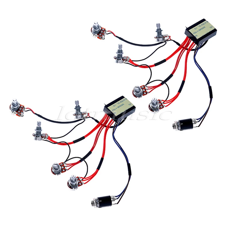 2 комплекта цепь Belcat Active EQ EQ-B3T Preamp для активного бас-гитары запчасти | Отзывы и видеообзор