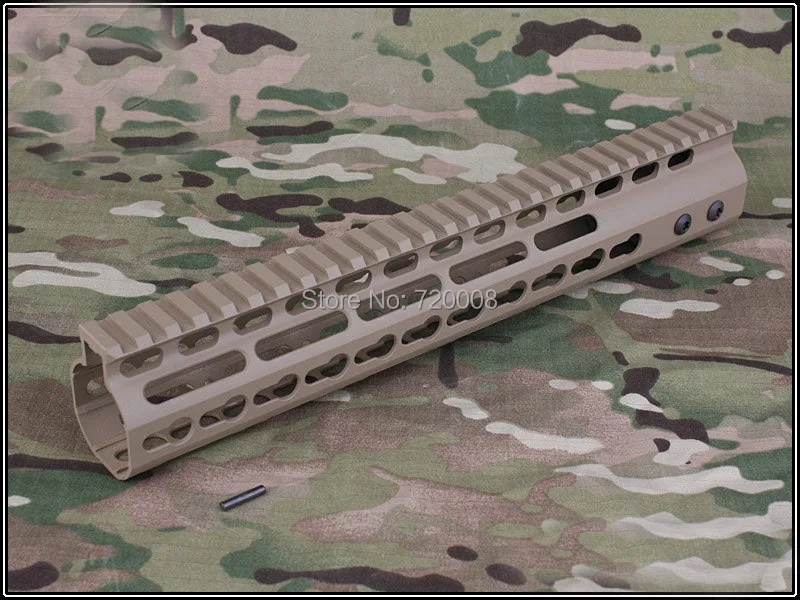 Высокое качество легкий 11 дюймов Handguard цельный топ рельсовая система для AR-15 M4 M16 черный/Загар