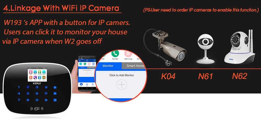 W193 сигнализация 3g 4G GSM WIFI PSTN домашняя охранная сигнализация lcd GSM SMS сигнализация панель домашняя охранная сигнализация