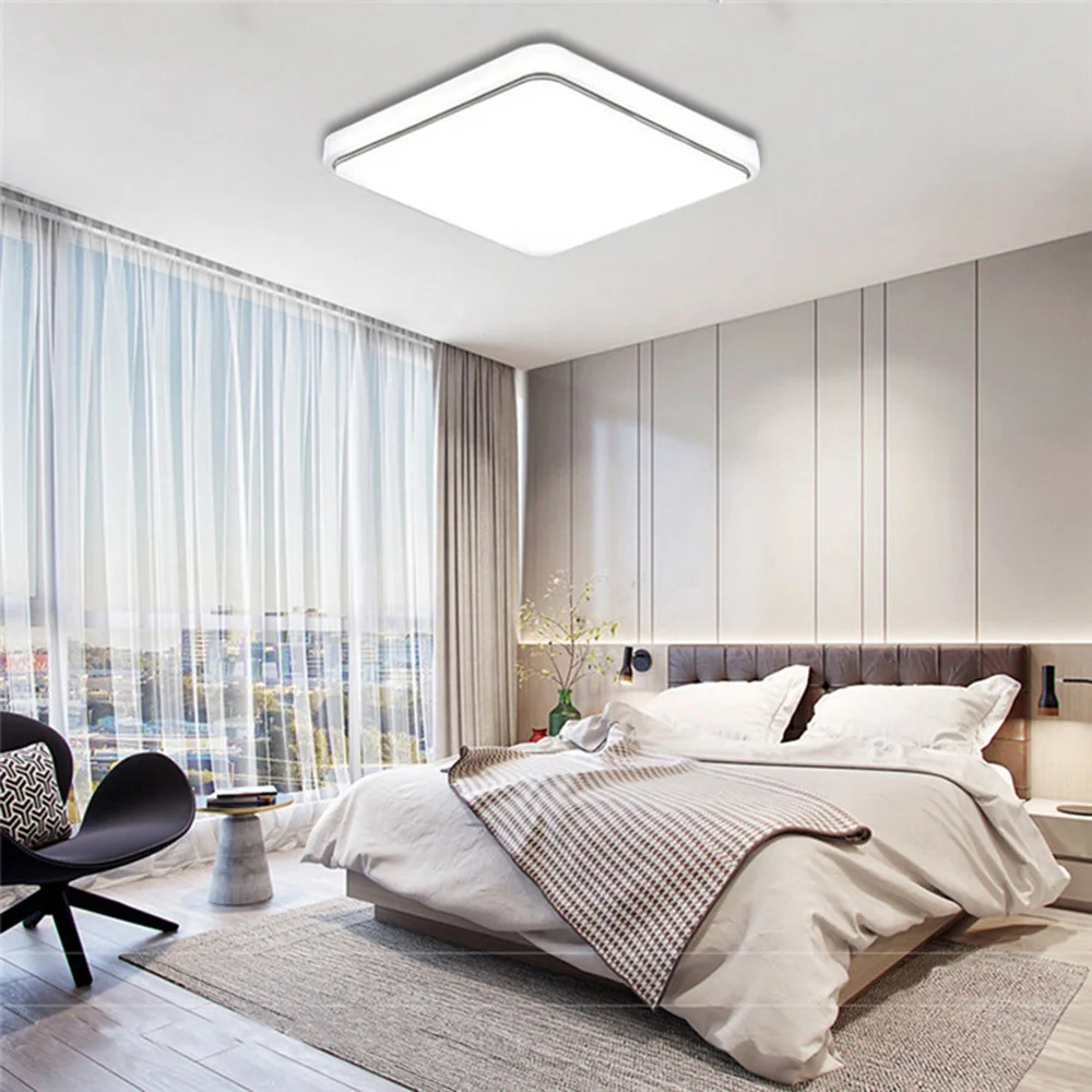 24 Вт светодио дный LED панель свет установлен 30X30 см AC85-2650V 2000LM CoolWhite потолочный