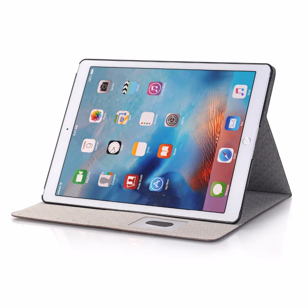 Dir-Maos для iPad Pro 12,9 дюйма Чехол кожаный для Apple Smart Cover подставка держатель Слот для карт Высокое качество Модный классический