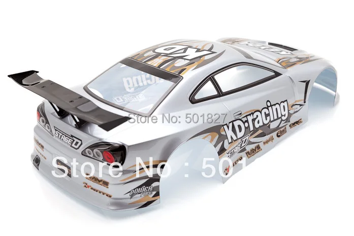 Детали для радиоуправляемых моделей YUKALA Окрашенный корпус из ПВХ 1/10 машинок на