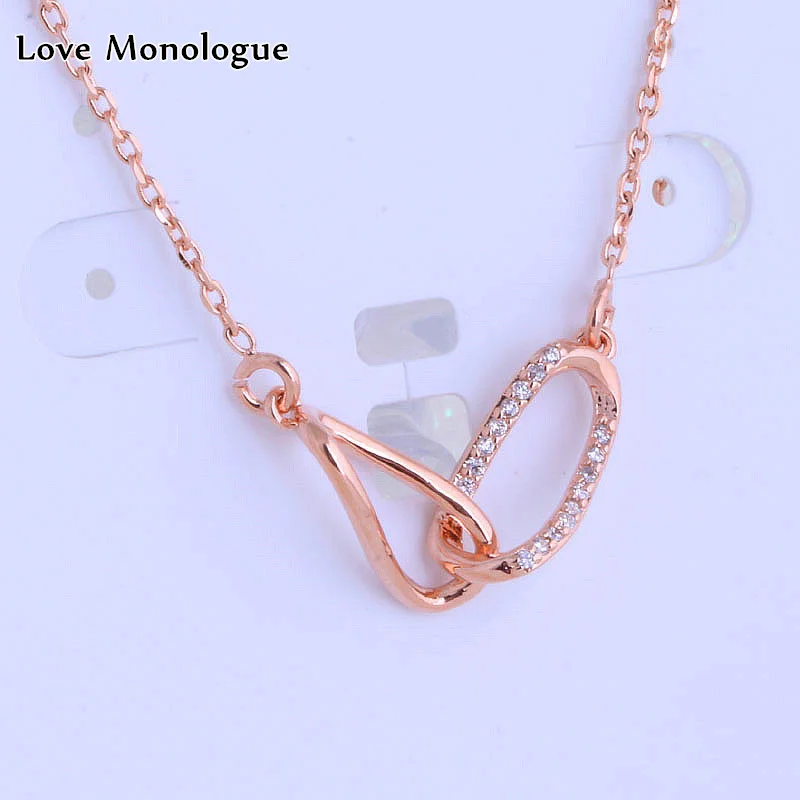 Любовный монолог эстетическое крошечное ожерелье чокер с кубическим цирконием