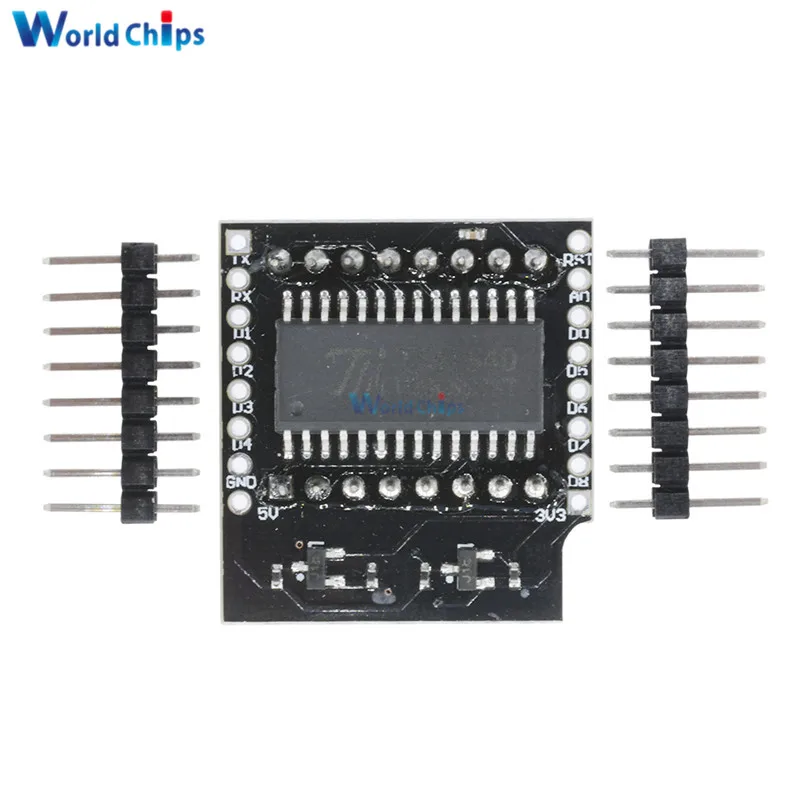 Светодиодный экран матрицы V1.0.0 для WEMOS D1 Mini модуль вывода цифрового сигнала 8х8
