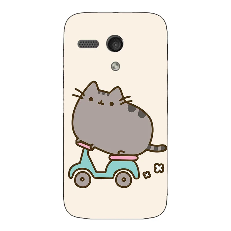 ZX57 ТПУ чехол для Motorola Moto G XT1028 XT1032 XT1031 окрашенный чехол для Moto G задний Чехол для телефона s мультяшный медведь Сова оболочка мягкий силиконовый - Цвет: ZX57