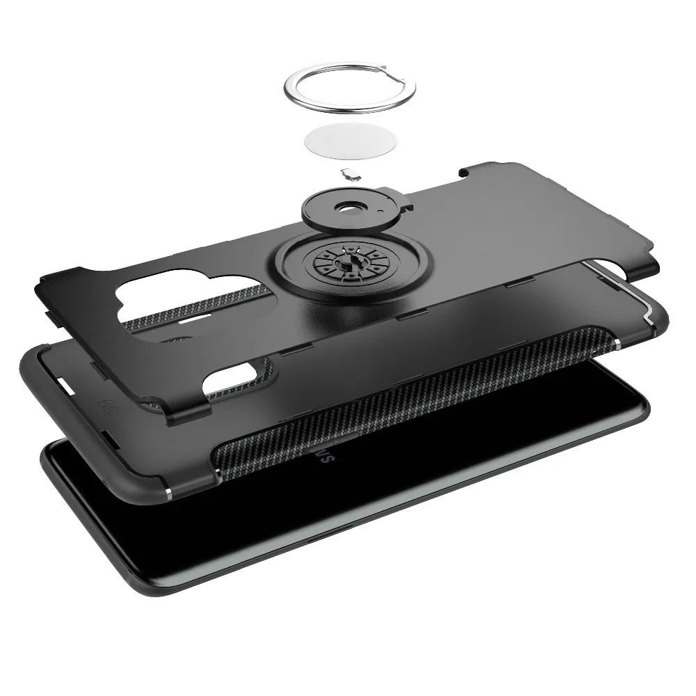 Чехол Sinbeda для Huawei P9 P10 Plus Жесткий ПК + Мягкий силиконовый чехол Nova 2