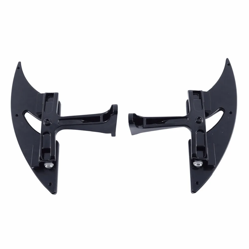 Задняя подножка мотоцикла опоры для ног кронштейн комплект Harley Touring Road King Electra Glide