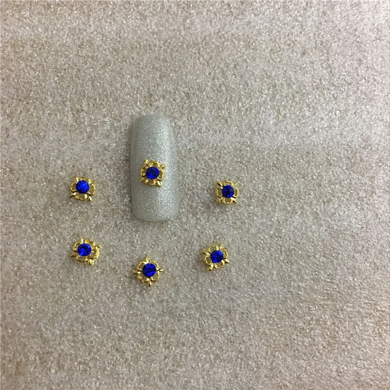 10 шт./пакет ногтей легированное искусственное ювелирное изделие драгоценный