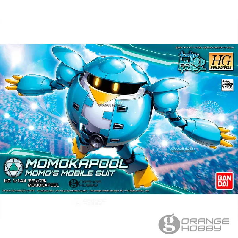 Набор момомокапола для мобильных устройств Bandai HG Build возможность установки под