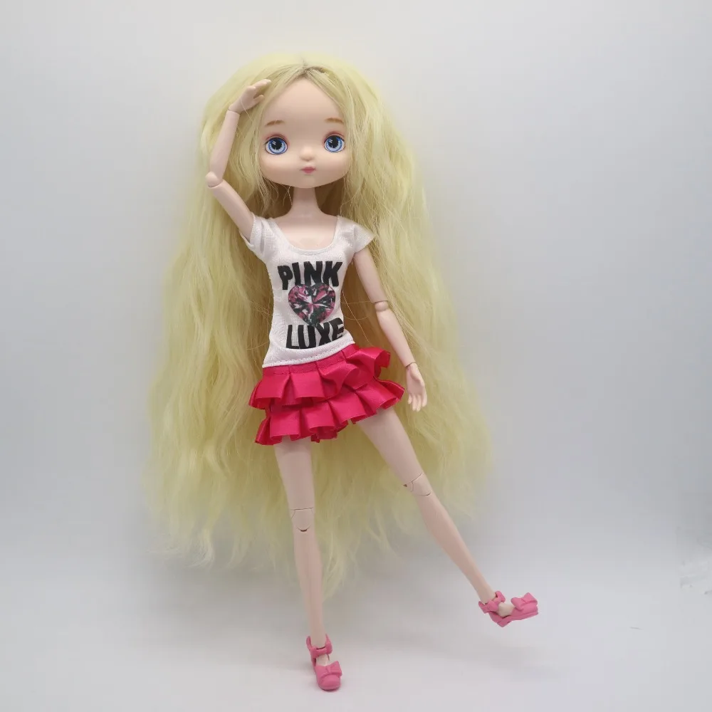 Cortoon dolls 12 дюймов пластиковая кукла сделай сам пластиковый шарик шарнирная